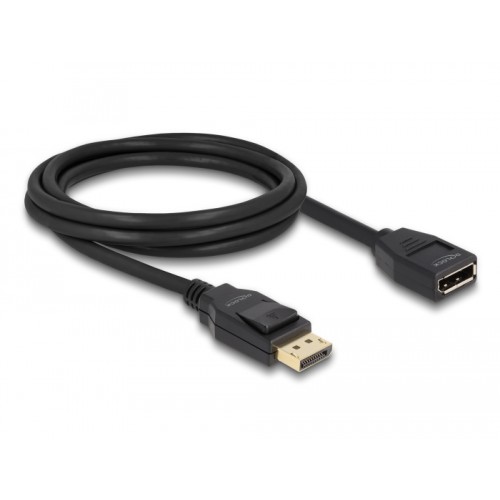 Delock DisplayPort 1.2 extension cable 4K 60 Hz 2 m