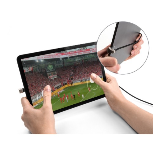 Delock Data and charging cable USB Type-C™ to Lightning™ for iPhone™ and iPad™ 180° angled 2 m MFi