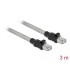 Delock RJ45 Cable Cat.6A U/FTP with metal jacket 3 m