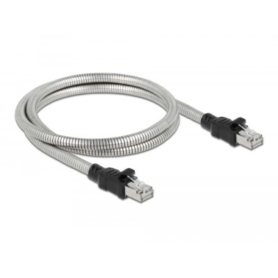 Delock RJ45 Cable Cat.6A U/FTP with metal jacket 3 m 2