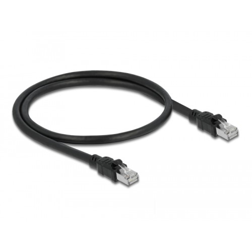 Delock Network cable RJ45 Cat.6A F/UTP with inner metal sheath 0.5 m
