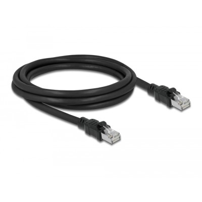 Delock Network cable RJ45 Cat.6A F/UTP with inner metal sheath 2 m 2
