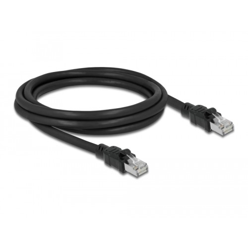 Delock Network cable RJ45 Cat.6A F/UTP with inner metal sheath 2 m
