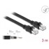 Delock Network cable RJ45 Cat.6A F/UTP with inner metal sheath 3 m