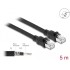 Delock Network cable RJ45 Cat.6A F/UTP with inner metal sheath 5 m