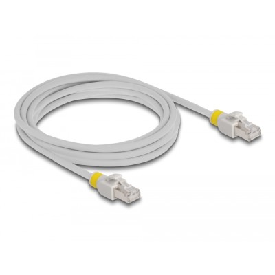 Delock Network cable RJ45 Cat.6A S/FTP with colored clips 3 m 2