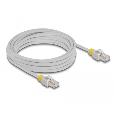 Delock Network cable RJ45 Cat.6A S/FTP with colored clips 5 m 2