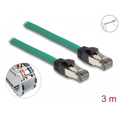 Delock RJ45 Cable PROFINET SF/UTP 3 m