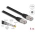 Delock RJ45 Network Cable Cat.6A S/FTP PE Outdoor 5 m black