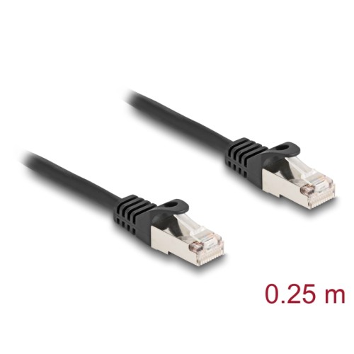 Delock Cable RJ50 male to RJ50 male F/UTP 0.25 m black
