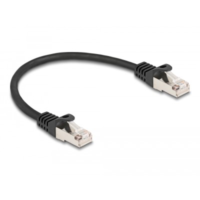 Delock Cable RJ50 male to RJ50 male F/UTP 0.25 m black 2