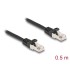 Delock Cable RJ50 male to RJ50 male F/UTP 0.5 m black