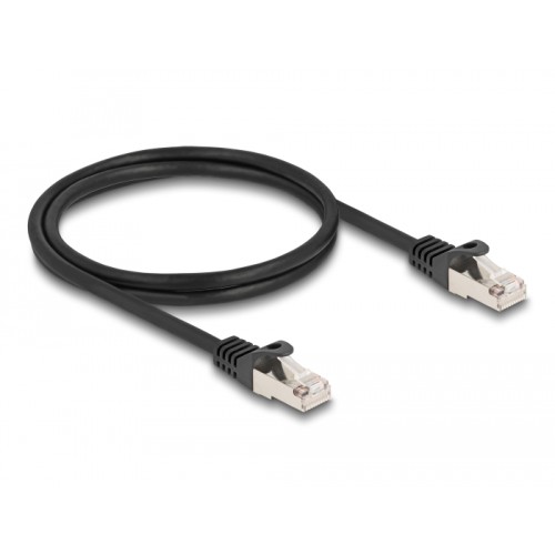 Delock Cable RJ50 male to RJ50 male F/UTP 1 m black