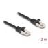 Delock Cable RJ50 male to RJ50 male F/UTP 2 m black
