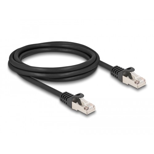 Delock Cable RJ50 male to RJ50 male F/UTP 2 m black
