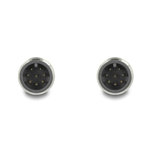 Delock M12 Cable A-coded 8 pin male to male PUR (TPU) 2 m