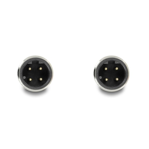 Delock M12 Cable D-coded 4 pin male to male PUR (TPU) 5 m