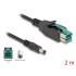Delock PoweredUSB cable male 12 V to DC 5.5 x 2.5 mm male 2 m