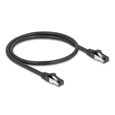 Delock RJ45 Network Cable Cat.8.1 S/FTP 0.5 m up to 40 Gbps black 2