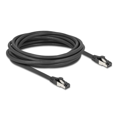 Delock RJ45 Network Cable Cat.8.1 S/FTP 5 m up to 40 Gbps black 2