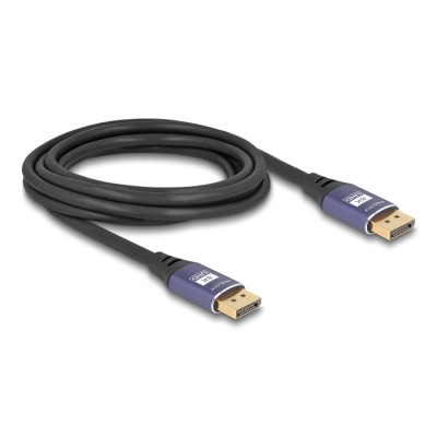Delock DisplayPort Cable 8K 60 Hz 3 m lila metal 2