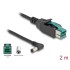 Delock PoweredUSB cable male 12 V to DC 5.5 x 2.5 mm male angled 2 m