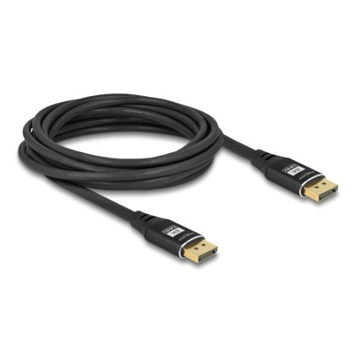 Delock DisplayPort Cable 8K 60 Hz 5 m black metal 2