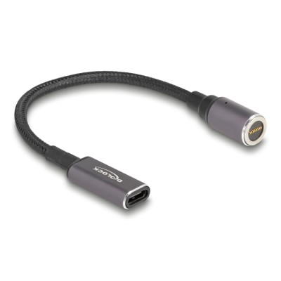 Delock Laptop Charging Cable USB Type-C™ female to magnetic 8 pin connector 15 cm 2