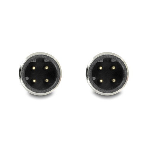 Delock M12 Cable D-coded 4 pin male to male PVC 5 m