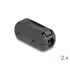 Delock Ferrit Core / Ferrit Ring for round cable 5 mm 2 pieces black