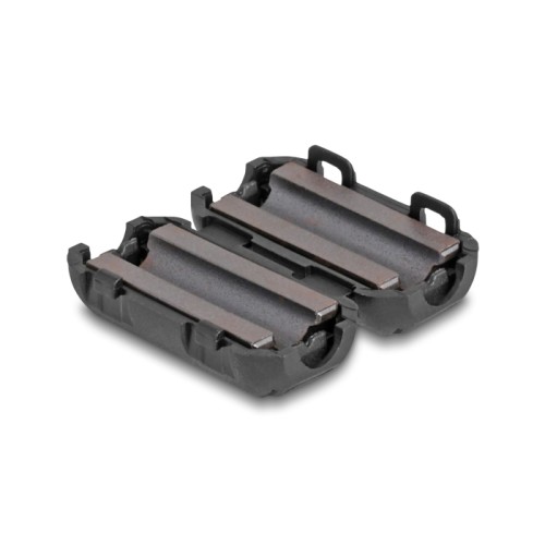 Delock Ferrit Core / Ferrit Ring for round cable 5 mm 2 pieces black