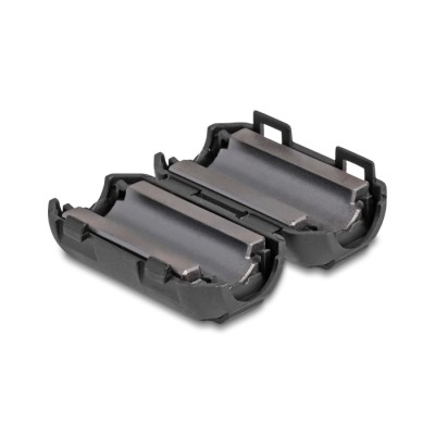 Delock Ferrit Core / Ferrit Ring for round cable 9 mm 2 pieces black 2