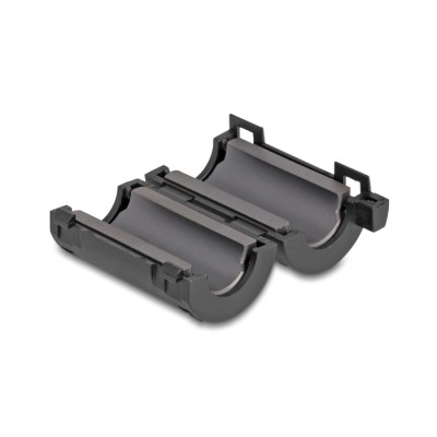 Delock Ferrit Core / Ferrit Ring for round cable 11 mm 2 pieces black 2