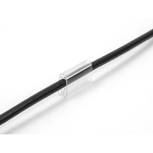 Delock Cable Marker for cable diameter 6 - 10 mm 50 pieces transparent