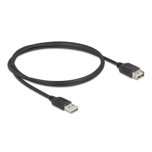 Delock USB 2.0 extension cable EASY USB Type-A male to EASY USB Type-A female 1 m