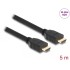 Delock High Speed HDMI Cable 48 Gbps 8K 60 Hz black 5 m