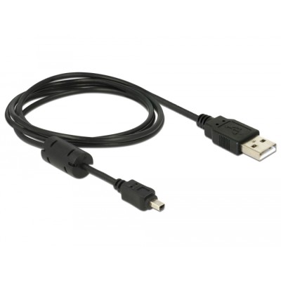 Delock Camera cable USB-B mini 4 pin male to USB-A 1,5 m male 2