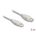 Delock Extension cable USB 2.0 Type-A male to USB 2.0 Type-A female 3 m beige