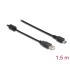 Delock Cable USB 2.0 Type-A male > USB 2.0 Micro-B male 1.5 m black