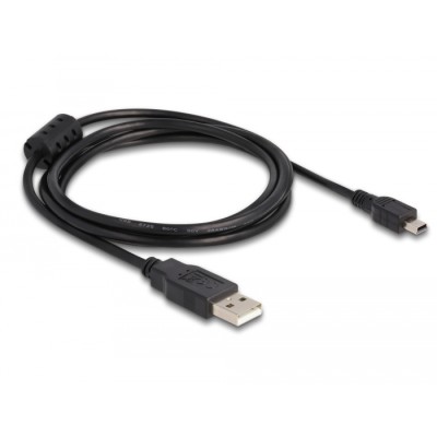 Delock Cable USB 2.0 Type-A male > USB 2.0 Micro-B male 1.5 m black 2
