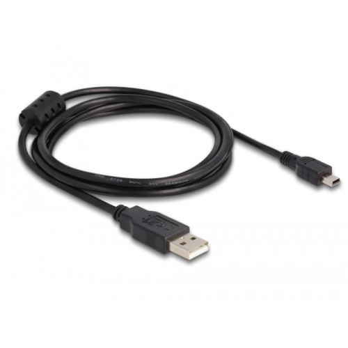 Delock Cable USB 2.0 Type-A male > USB 2.0 Micro-B male 1.5 m black