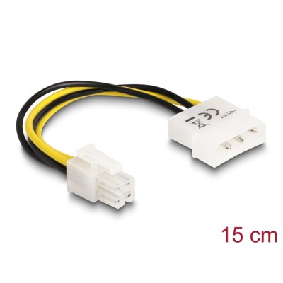 Delock Cable P4 male to Molex 4 pin male