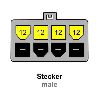 Delock Cable Power 8 pin EPS to 4 pin ATX/P4 2