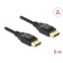 Delock Cable DisplayPort 1.2 male-DisplayPort male 4K 5 m