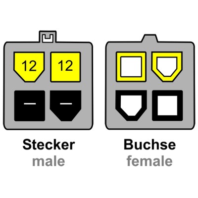 Delock Extension cable P4 4 pin male  P4 4 pin female 15 cm 2