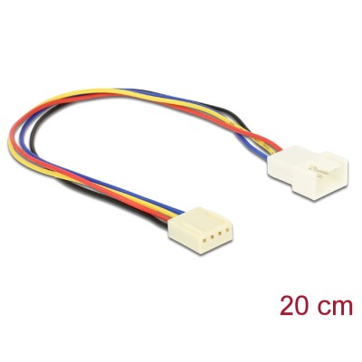 Delock Extension Cable PWM Fan Connection 4 Pin 20 cm