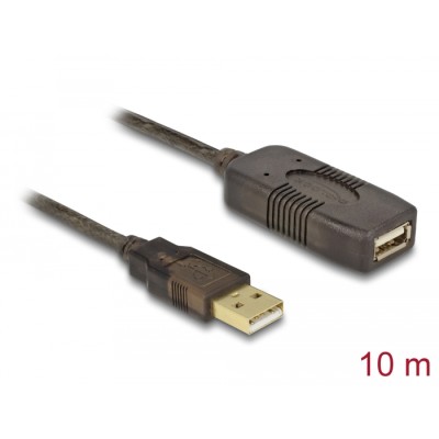 Delock Cable USB 2.0 Extension, active 10 m