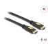 Delock Cable High Speed HDMI with Ethernet - HDMI-A male-HDMI-A male 4K 5.0 m