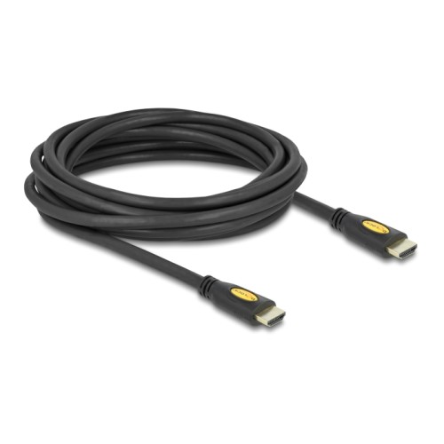 Delock Cable High Speed HDMI with Ethernet - HDMI-A male-HDMI-A male 4K 5.0 m