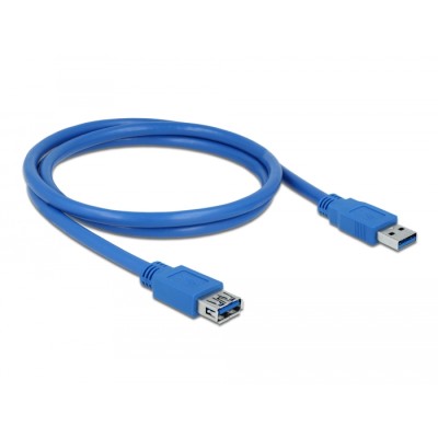 Delock Extension cable USB 3.0 Type-A male > USB 3.0 Type-A female 1 m blue 2